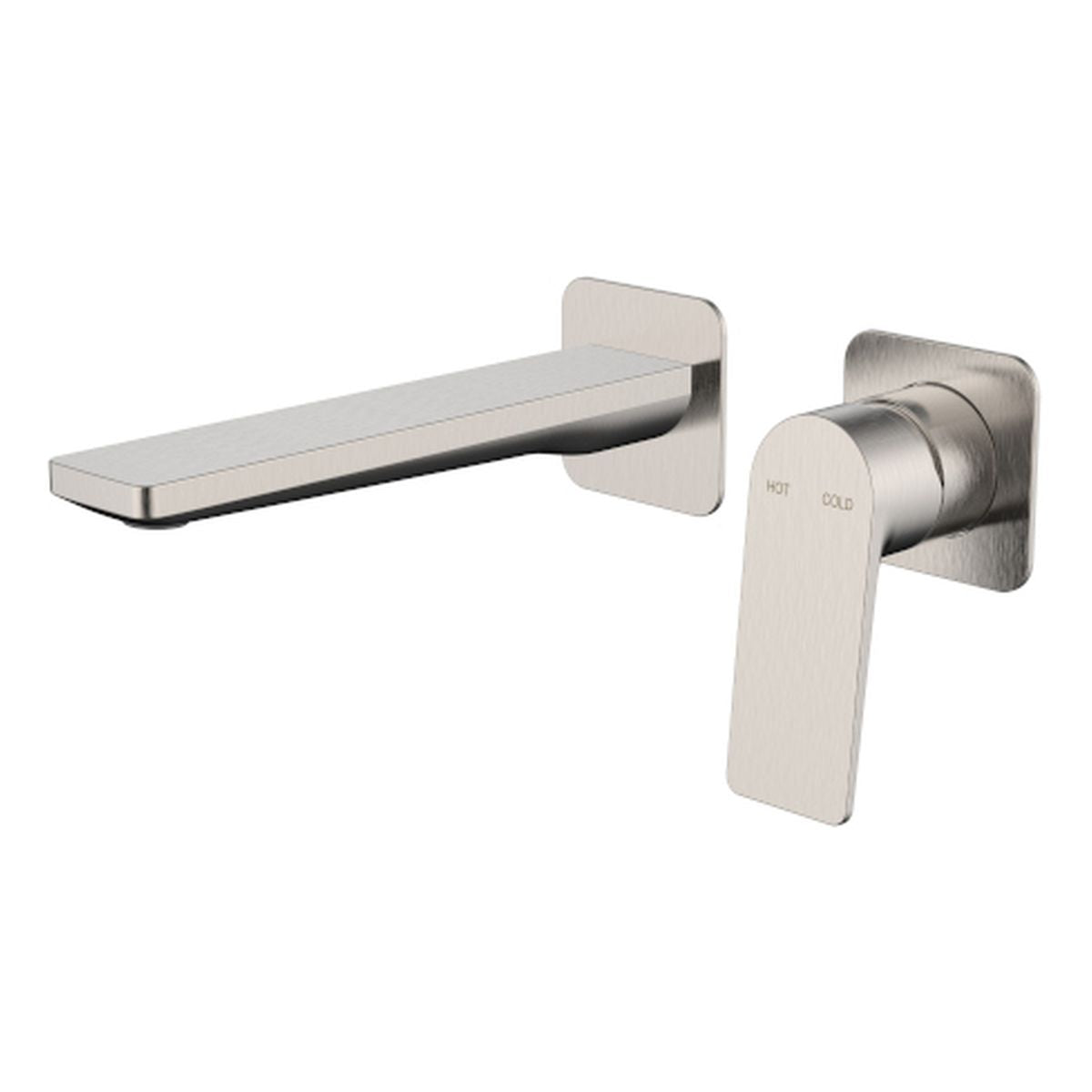 Millennium Jenex Wall Basin Mixer Trim Kit Only Brushed Nickel