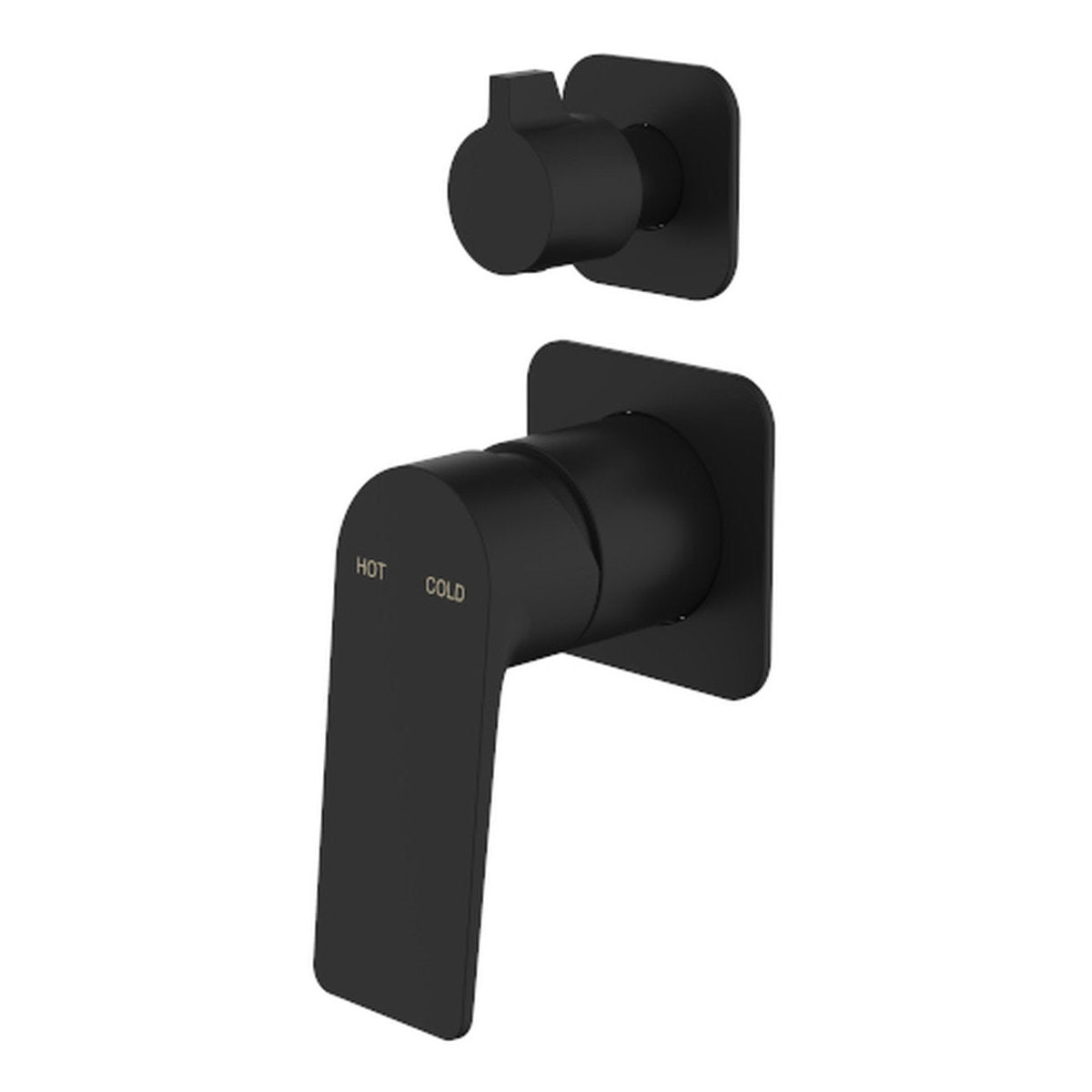 Millennium Jenex Diverter Mixer Trim Kit Only, Matte Black