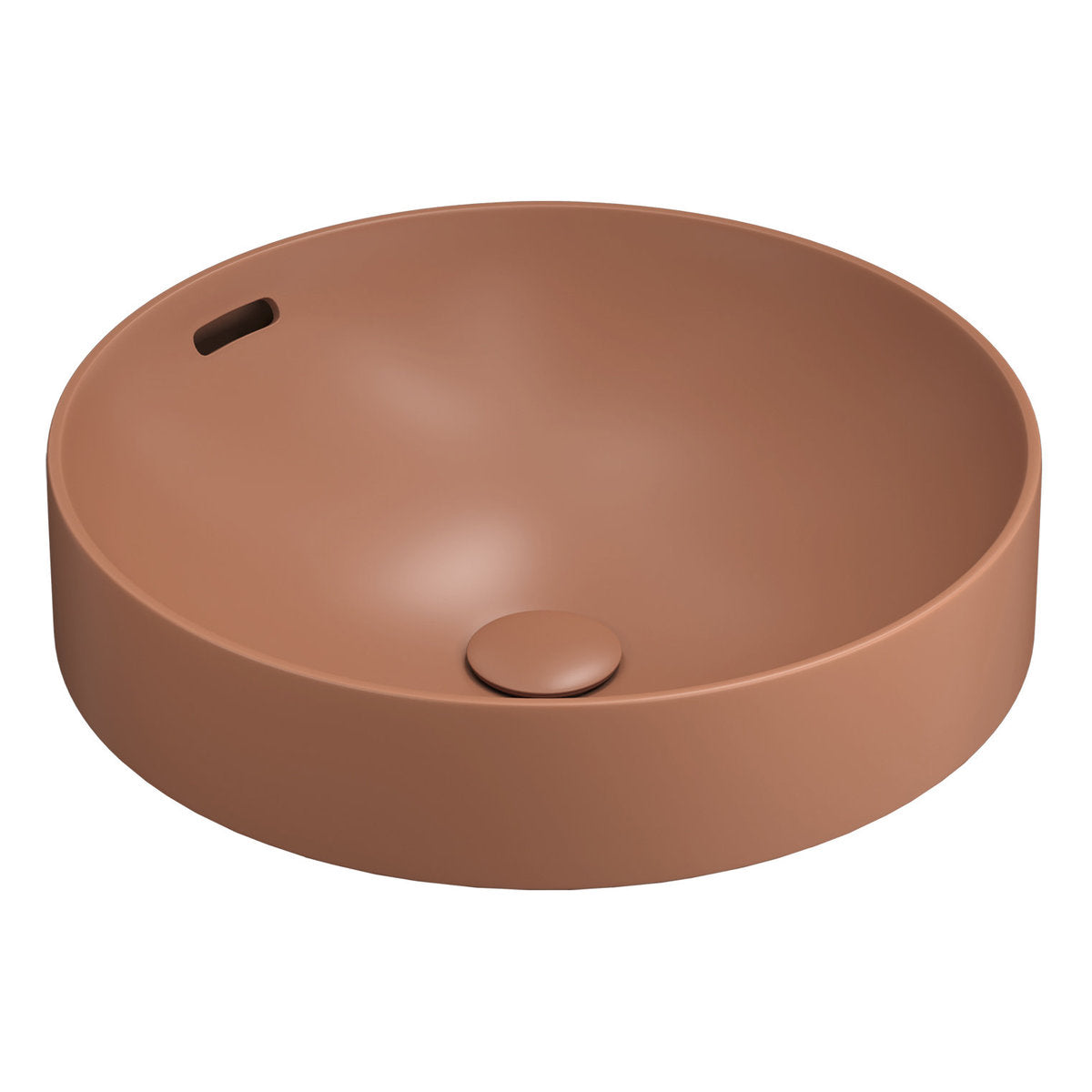 Seima Obello 371 Ceramic Basin - Terracotta Silk Matte