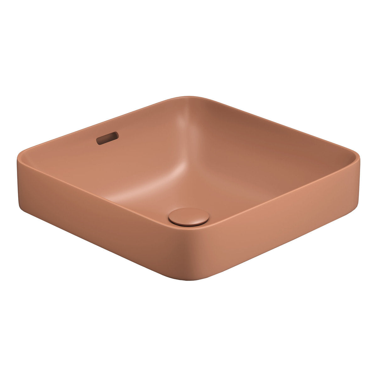 Seima Obello 376 Ceramic Basin - Terracotta Silk Matte
