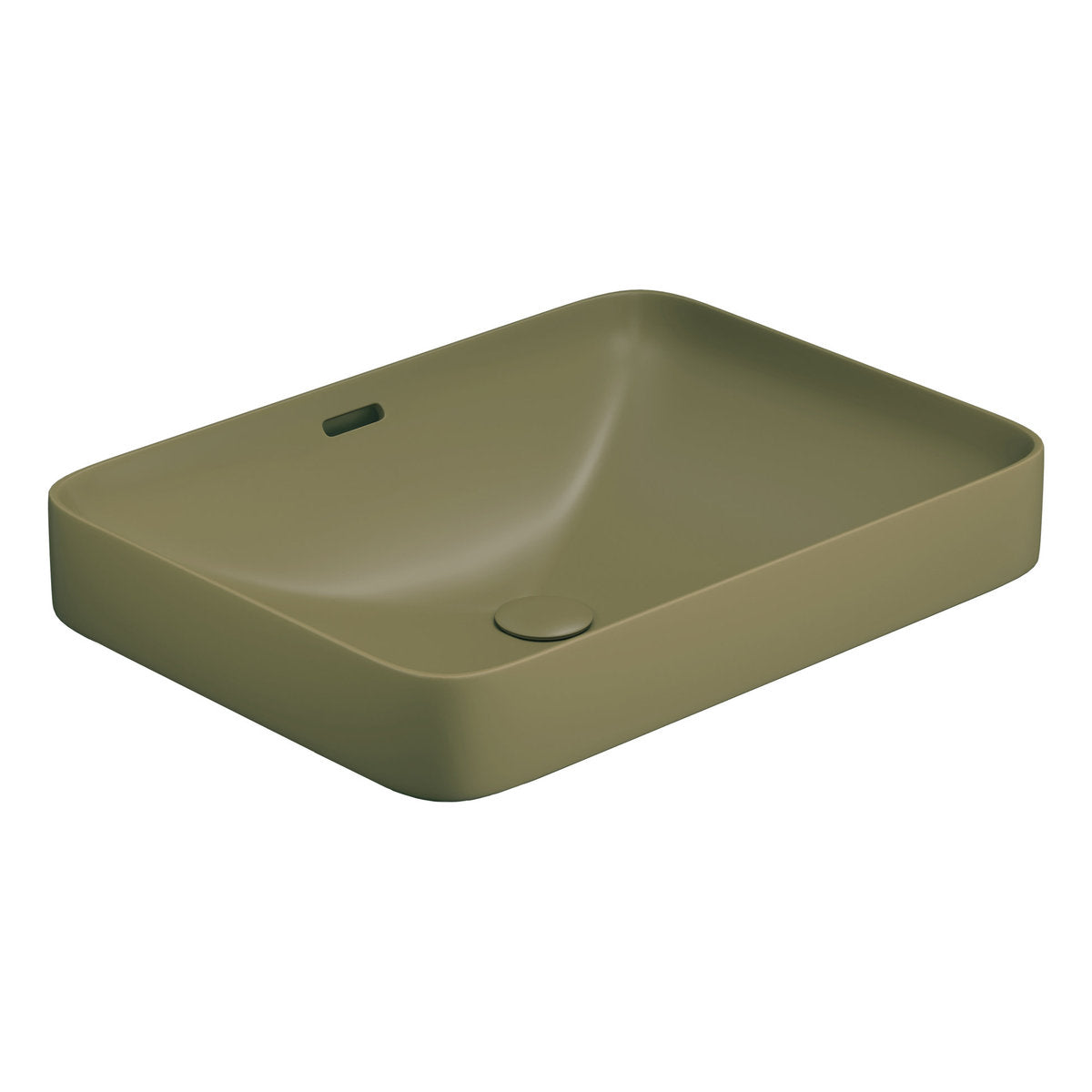 Seima Obello 501 Ceramic Basin - Olive Silk Matte