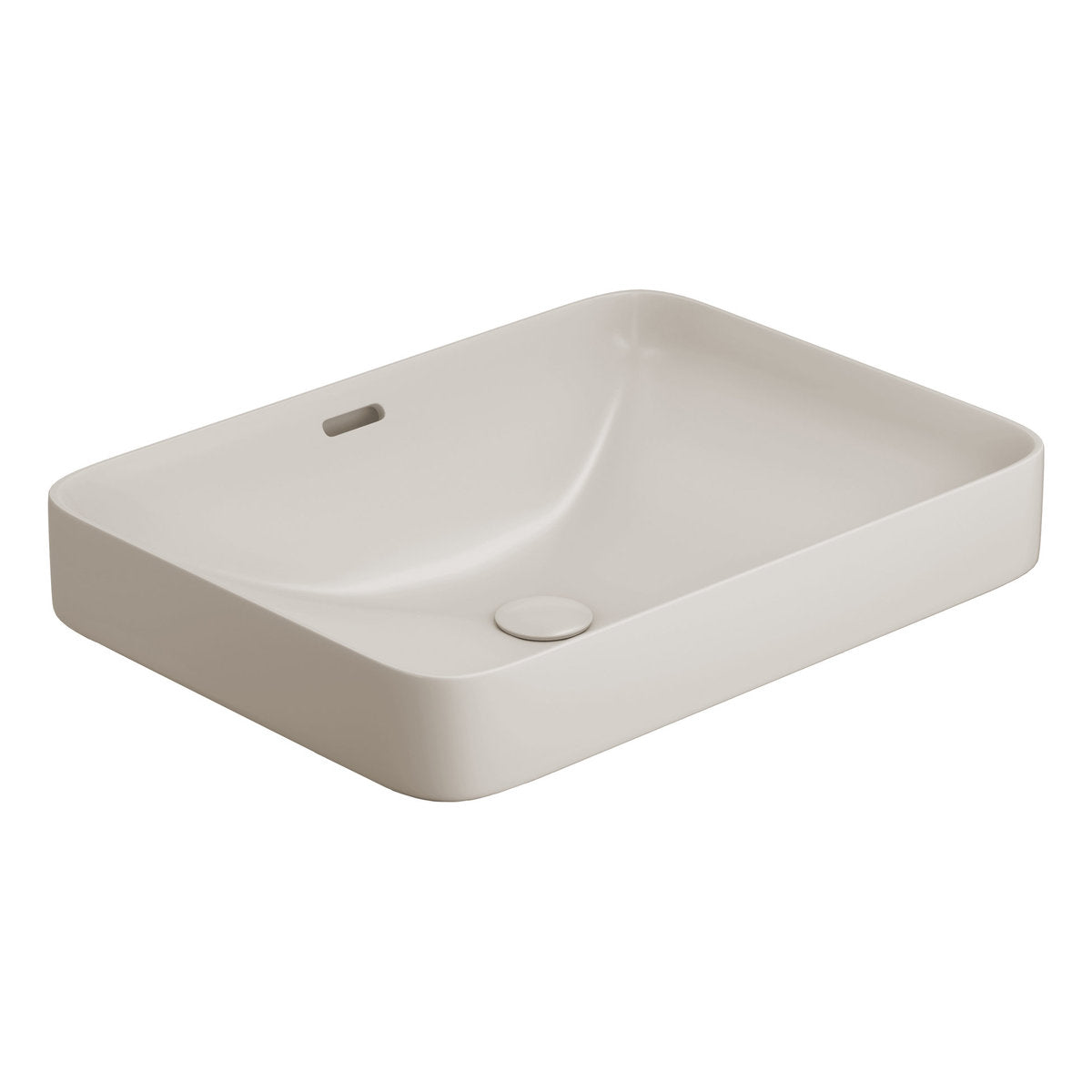 Seima Obello 501 Ceramic Basin - Saltstone Silk Matte