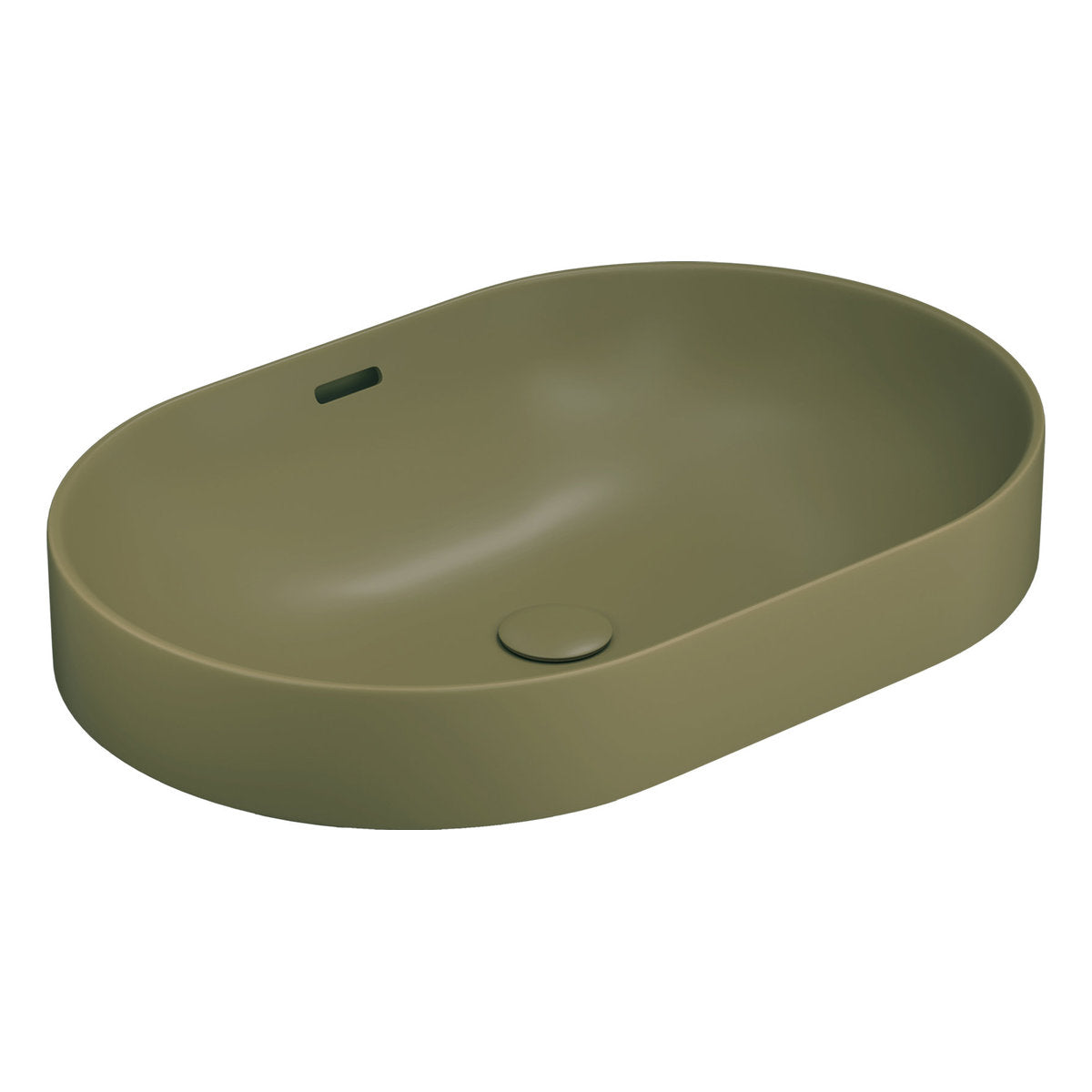 Seima Obello 551 Ceramic Basin - Olive Silk Matte