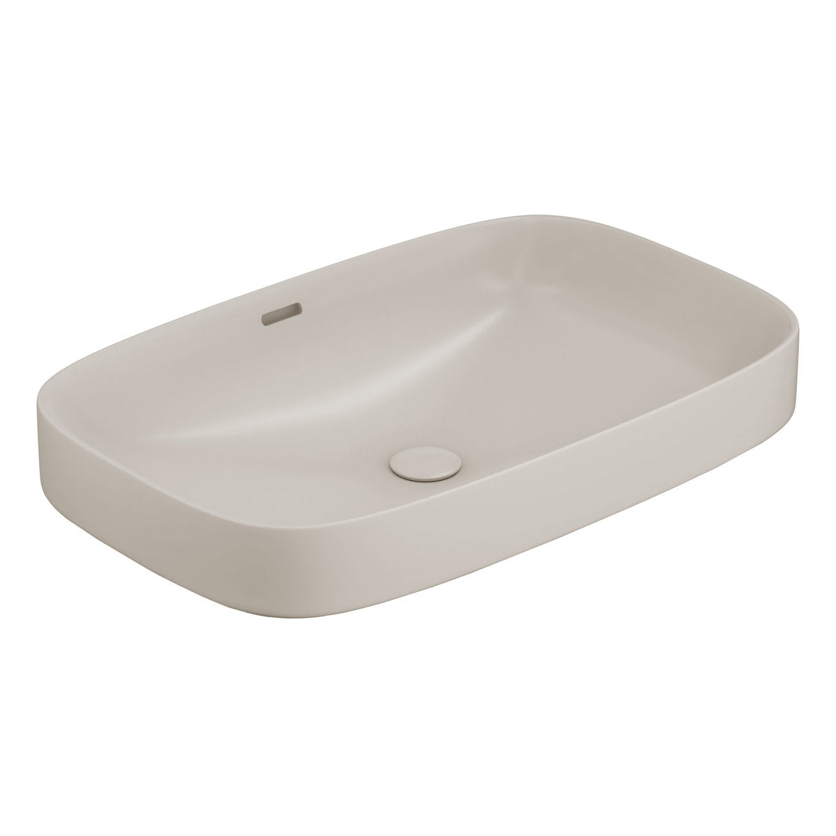 Seima Obello 600 Ceramic Basin - Saltstone Silk Matte