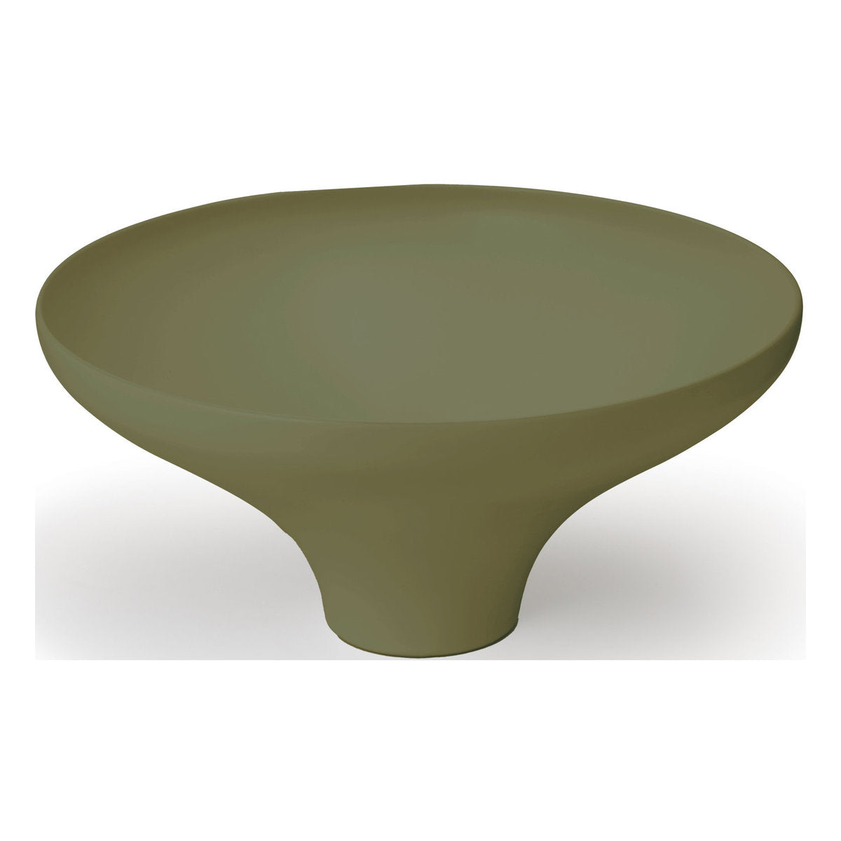 Seima Agra 430 Ceramic Basin - Olive Silk Matte