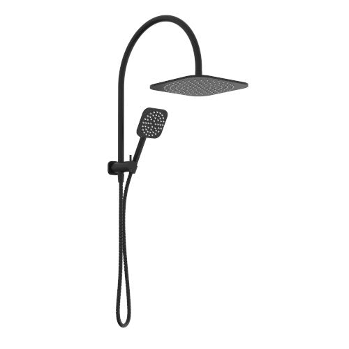 Millennium Jenex 250mm Dual Shower Matte Black