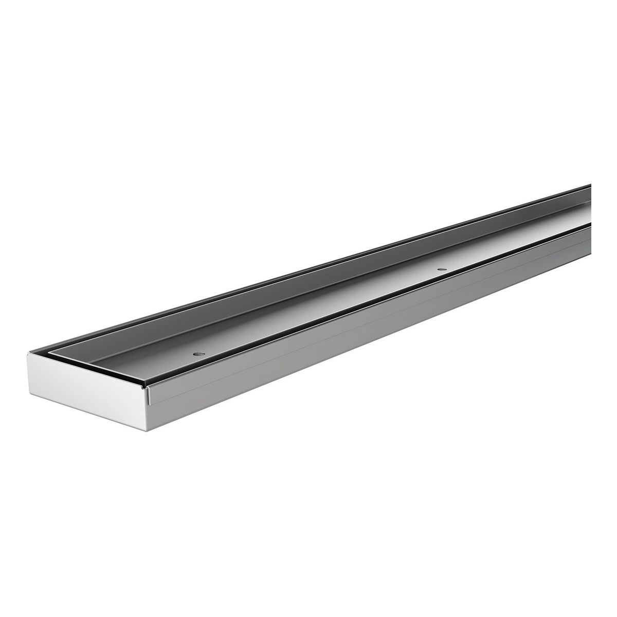Phoenix Flat Channel Drain TI 75 x 1200mm Outlet 45mm