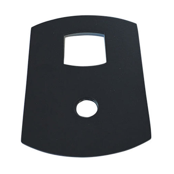 Fienza Koko Matte Black Diverter Wall Plate