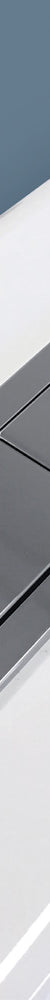 Rectangular Chrome Flush Buttons