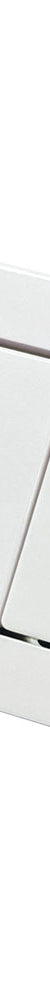 Rectangular Flush Buttons - Gloss White