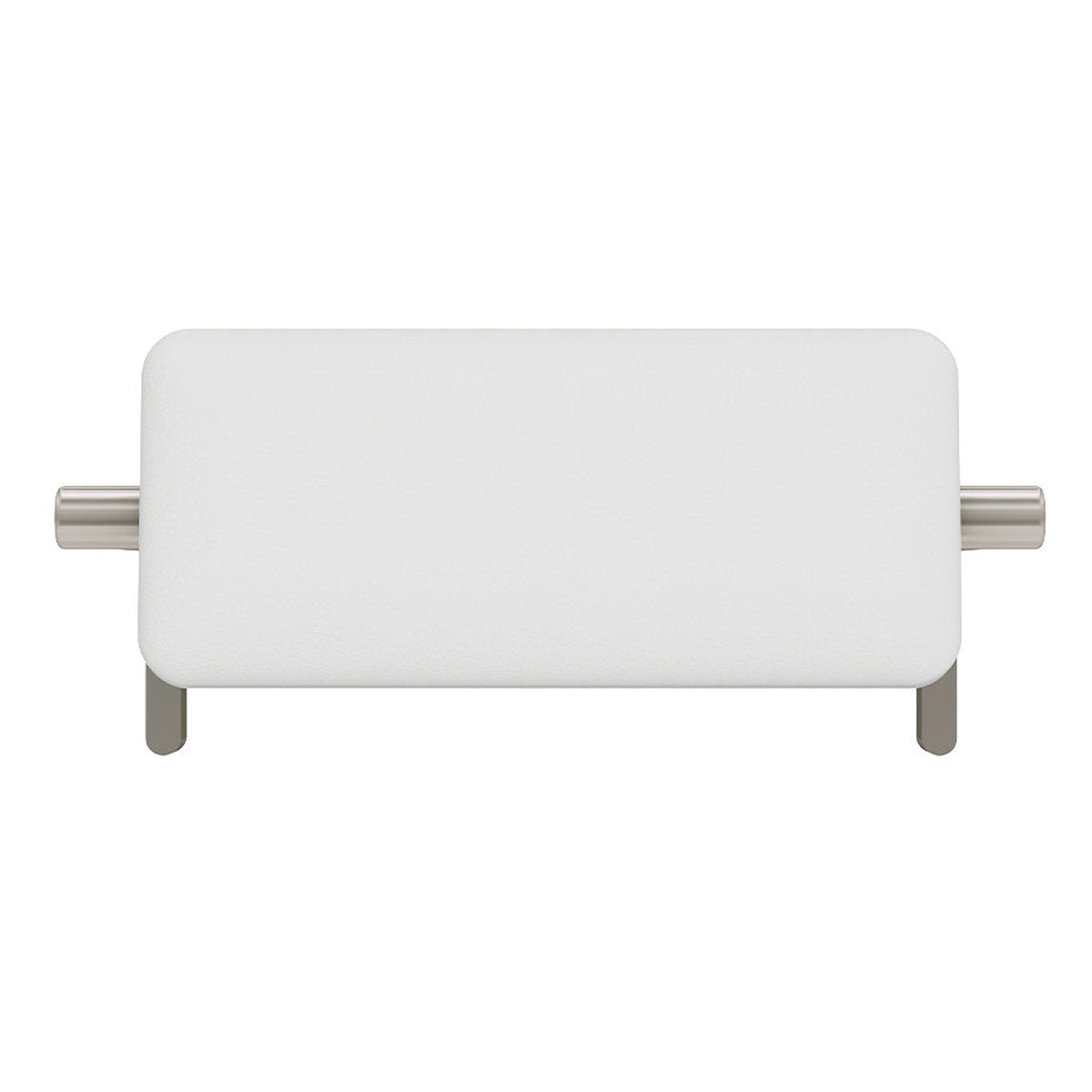 Fienza Care Back Rest, Brushed Nickel