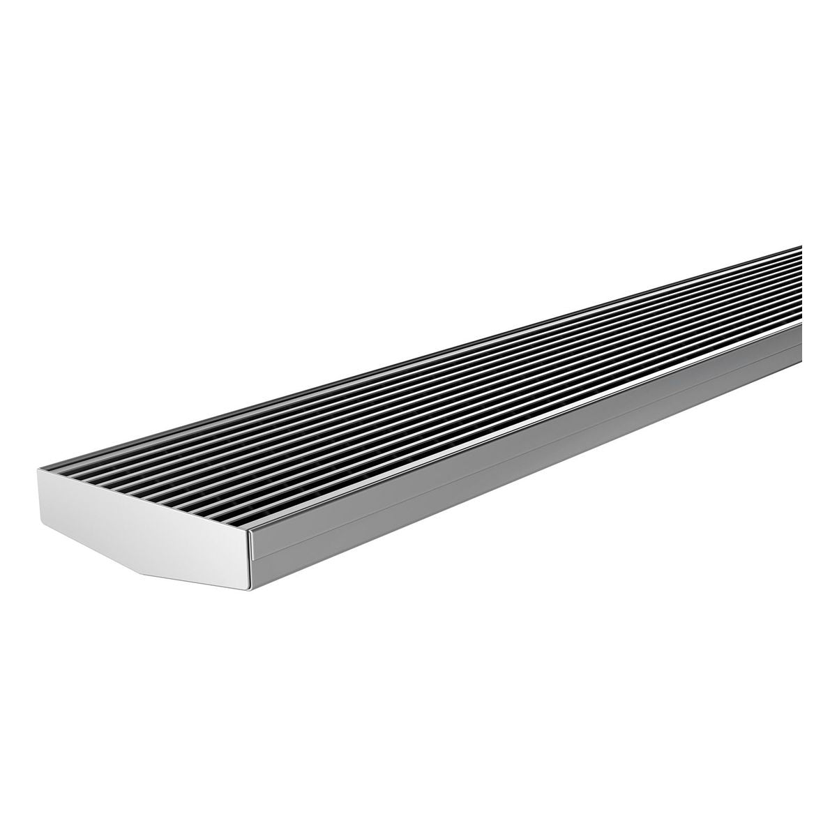 Phoenix V Channel Drain HG 100 x 600mm Outlet 90mm