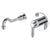 Eleanor Wall Basin/Bath Mixer Set, Chrome - 202106CC