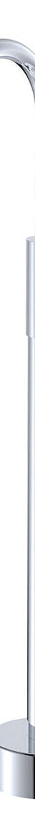 Fienza Eleanor Floor Mounted Basin/Bath Mixer, Chrome/Ceramic