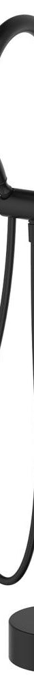 Eleanor Floor Mixer & Shower, Matte Black - 202113BK
