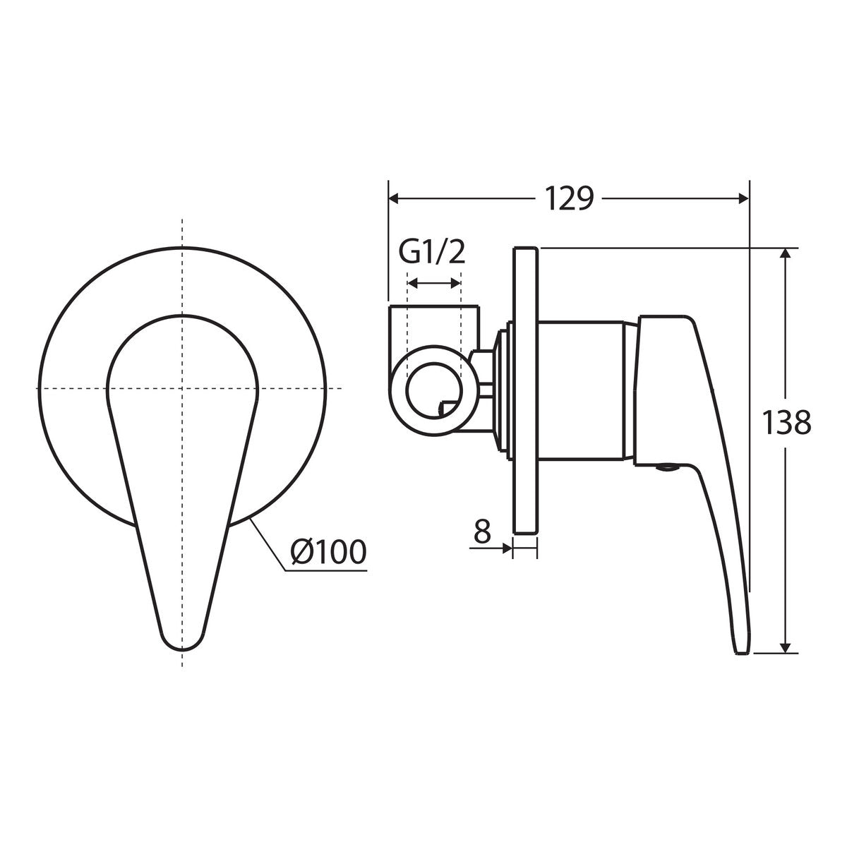 Fienza Eco Wall Mixer
