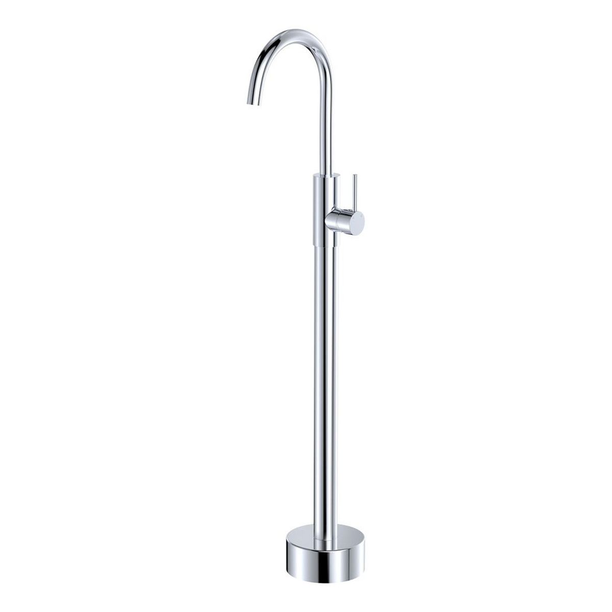 Kaya Floor Mounted Bath Mixer, Chrome