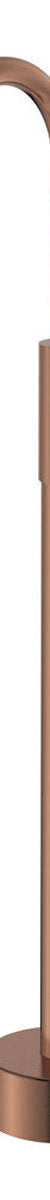 Fienza Kaya Floor Mounted Bath Mixer, Brushed Copper