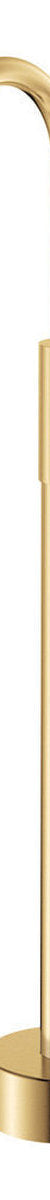 Fienza Kaya Floor Mounted Bath Mixer, Urban Brass - Lead Free