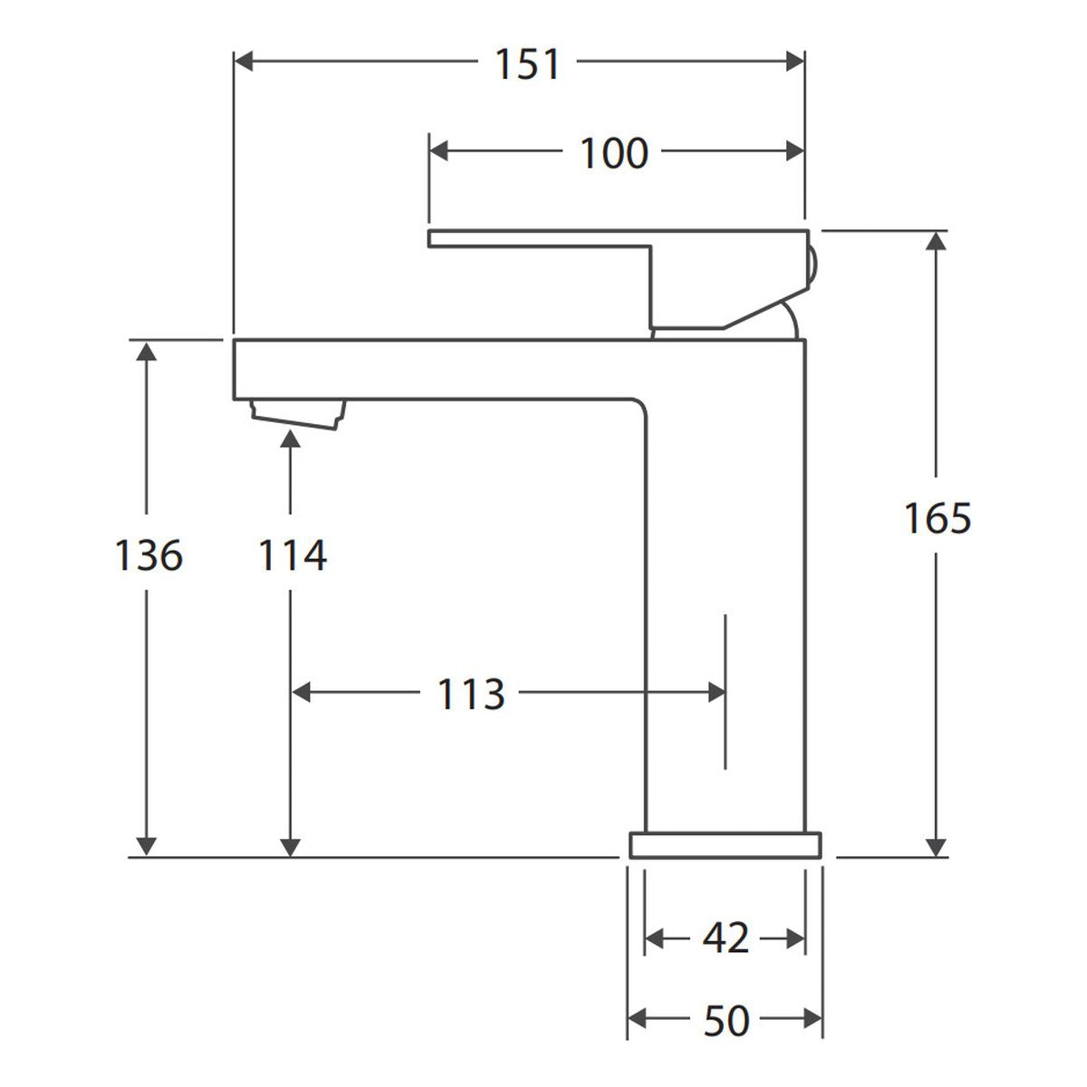 Fienza Jet Basin Mixer