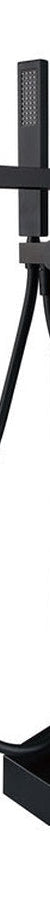 Fienza Jet Matte Black Floor Standing Mixer & Shower