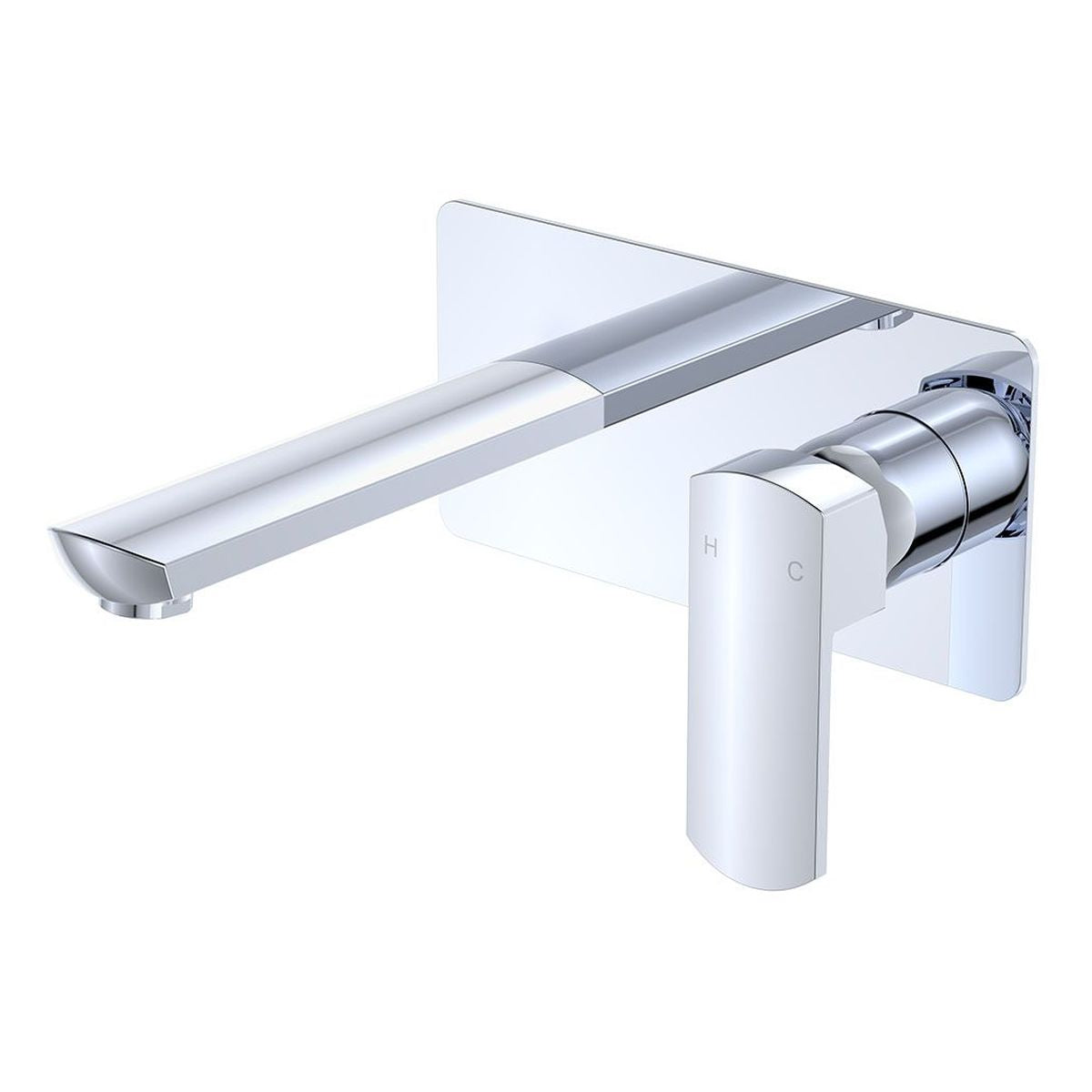Koko Wall Mixer With Spout, Chrome