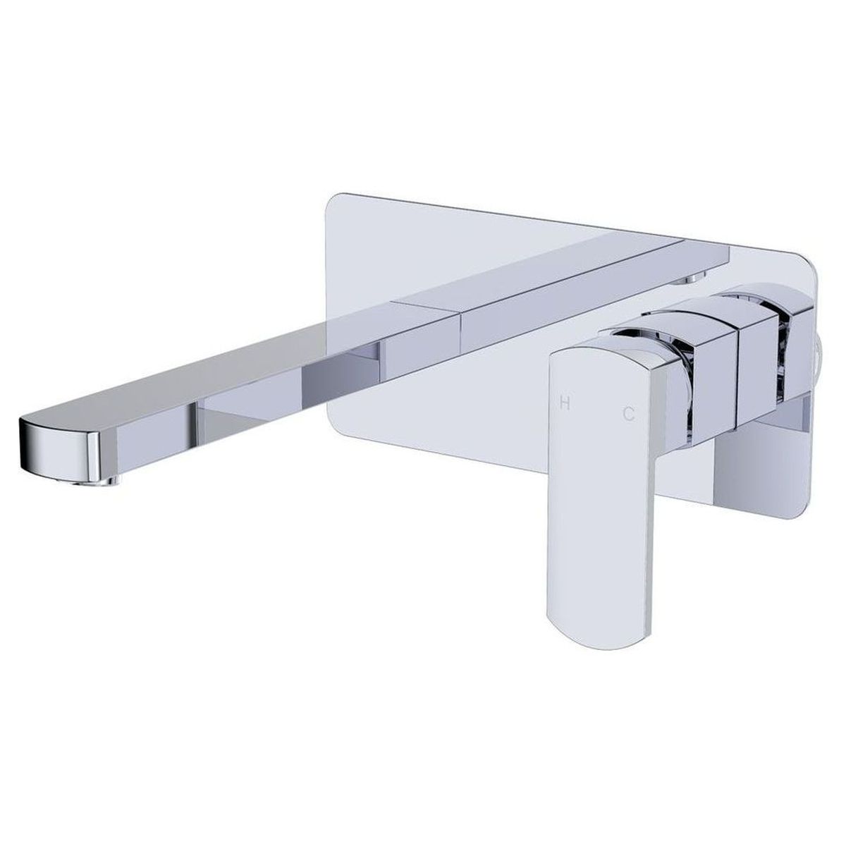 Koko Wall Mixer With Spout, Chrome