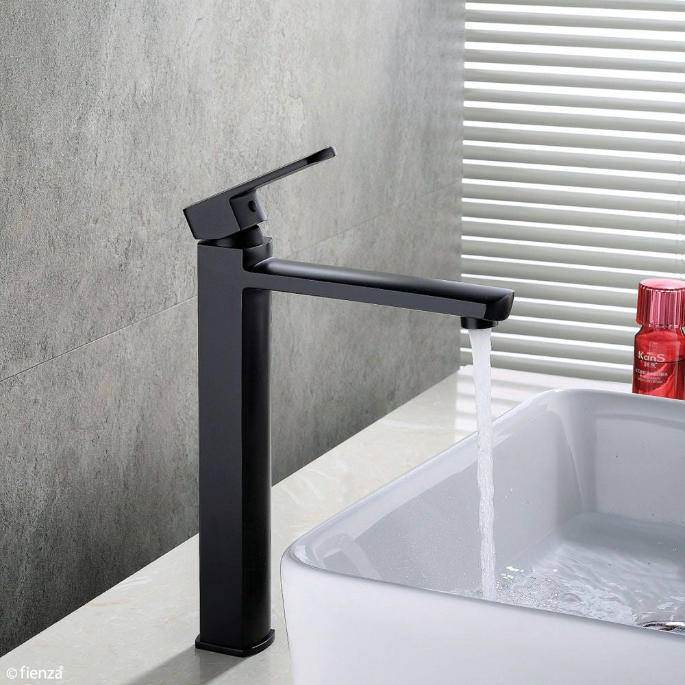 Koko Tall Basin Mixer, Matte Black