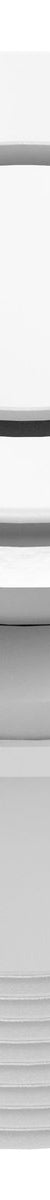 P&W Brass Bath Pop Down Overflow 40mm, White