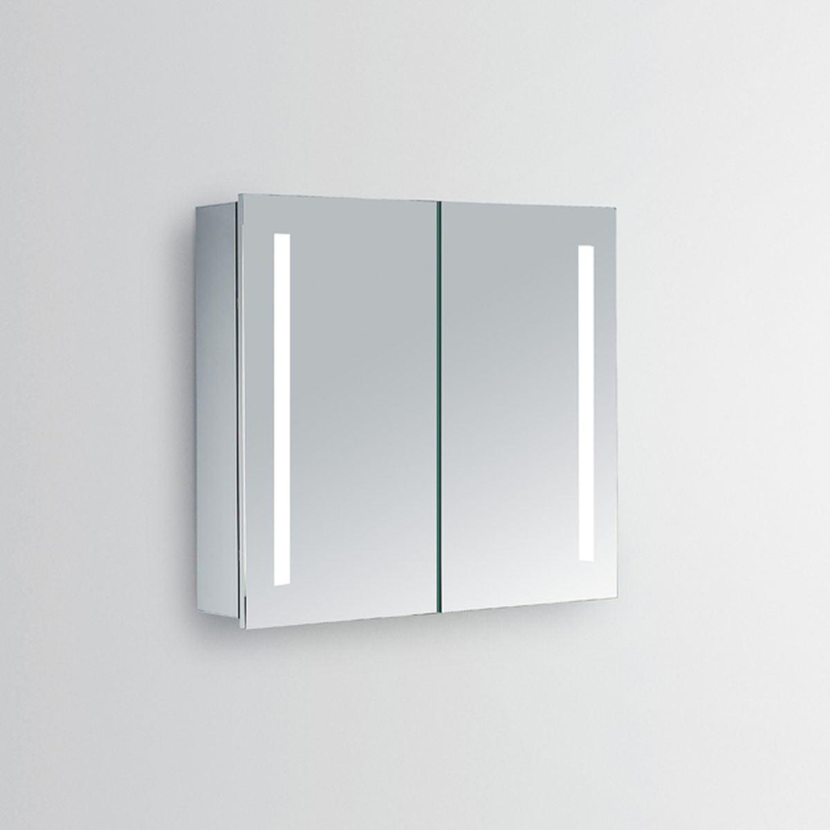 Amber LED Mirror Cabinet A75D 750mm x 700mm