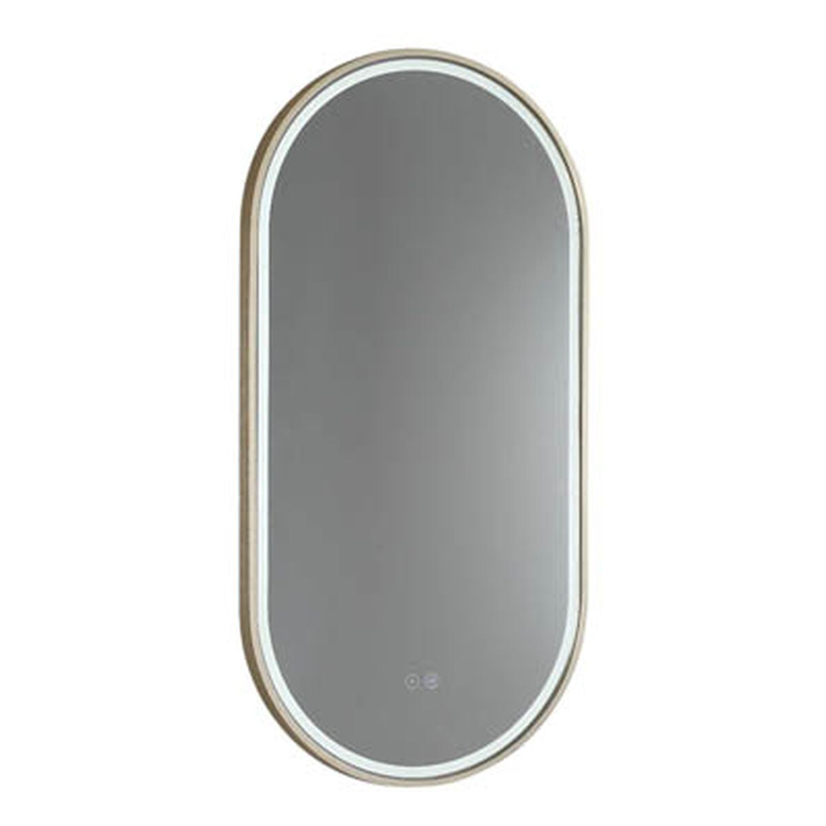 Gatsby LED Mirror G4590D-BB Brushed Brass