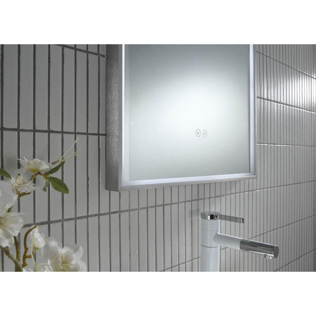 Arch LED Mirror AR50D-GM Gun Metal