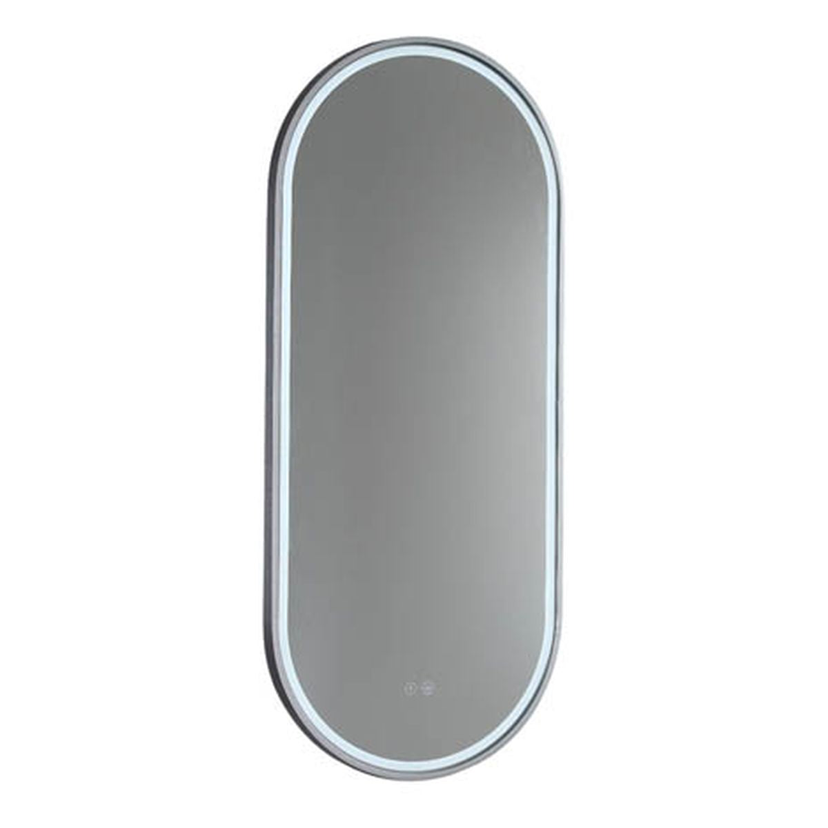 Great Gatsby LED Mirror - Gun Metal