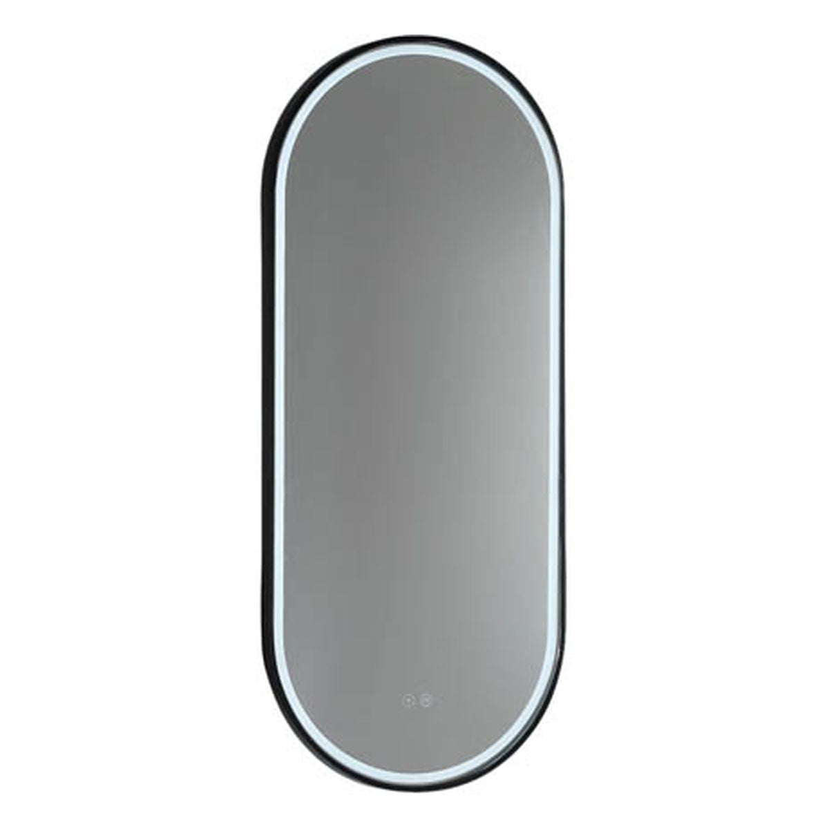 Great Gatsby LED Mirror - Matte Black
