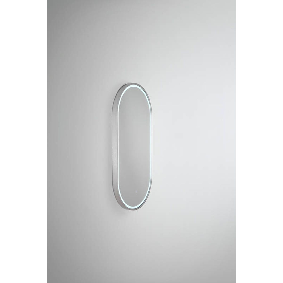 Gatsby 450 LED Mirror with Dimester and Portable Magnifier - Brits Nickel