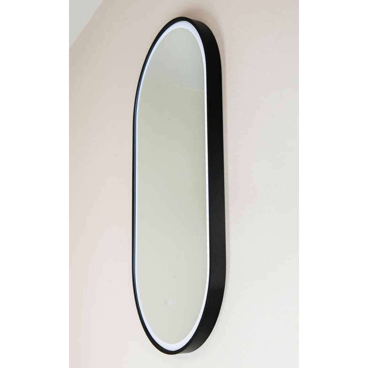 Gatsby 450 LED Mirror with Dimester and Portable Magnifier - Manhattan Black