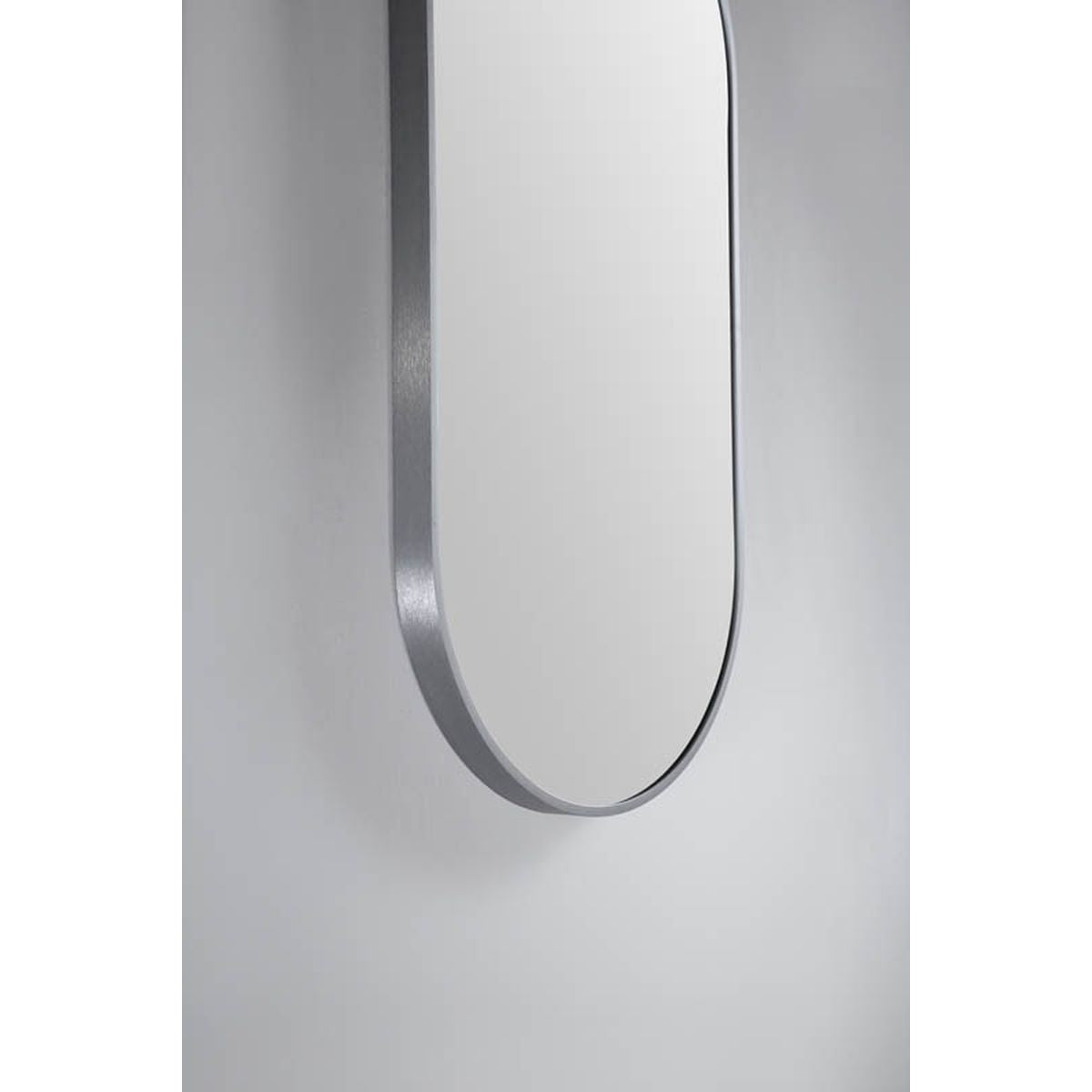 Modern Oblong Mirror MO4691-GM Gun Metal