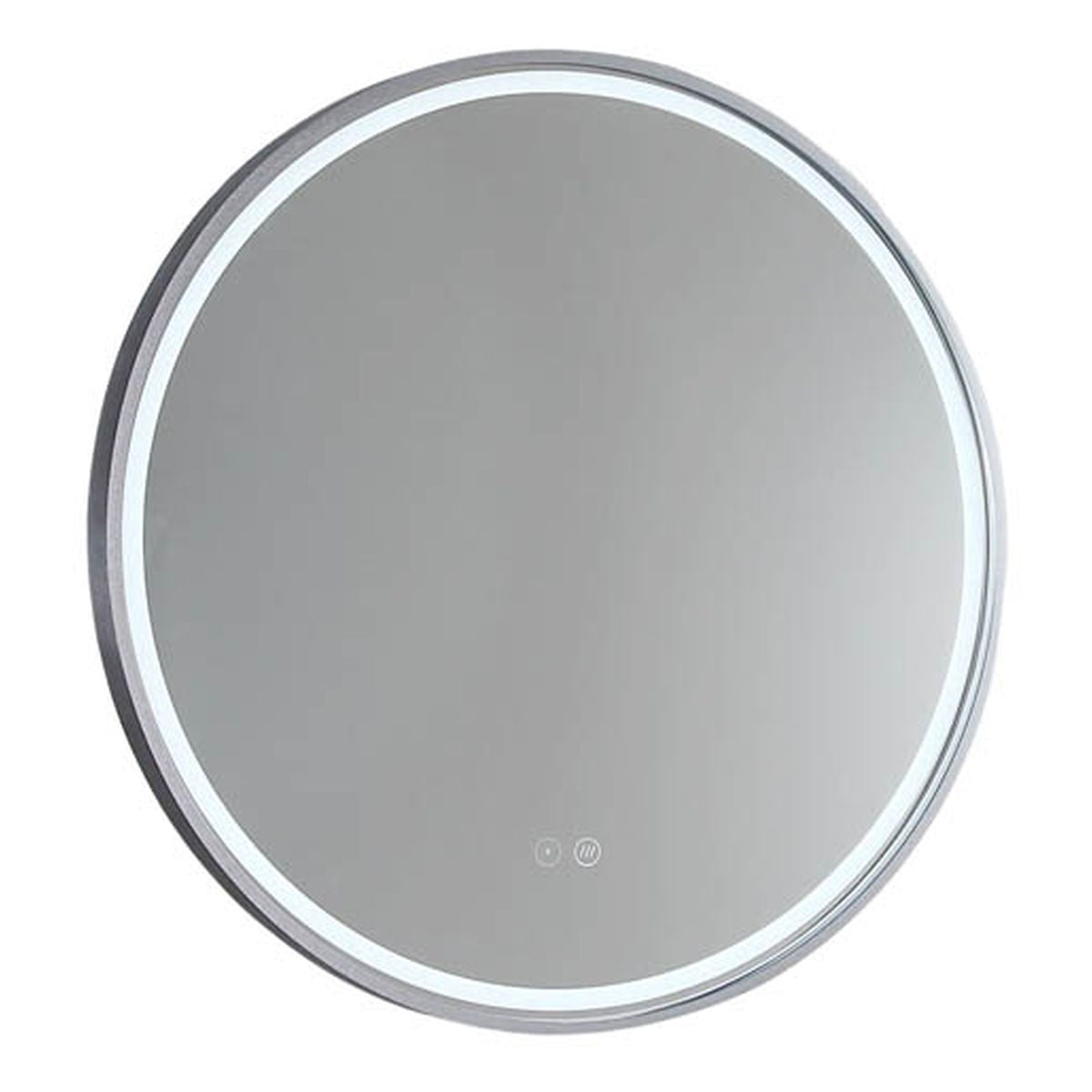 Sphere LED Mirror S80D-BN Brushed Nickel