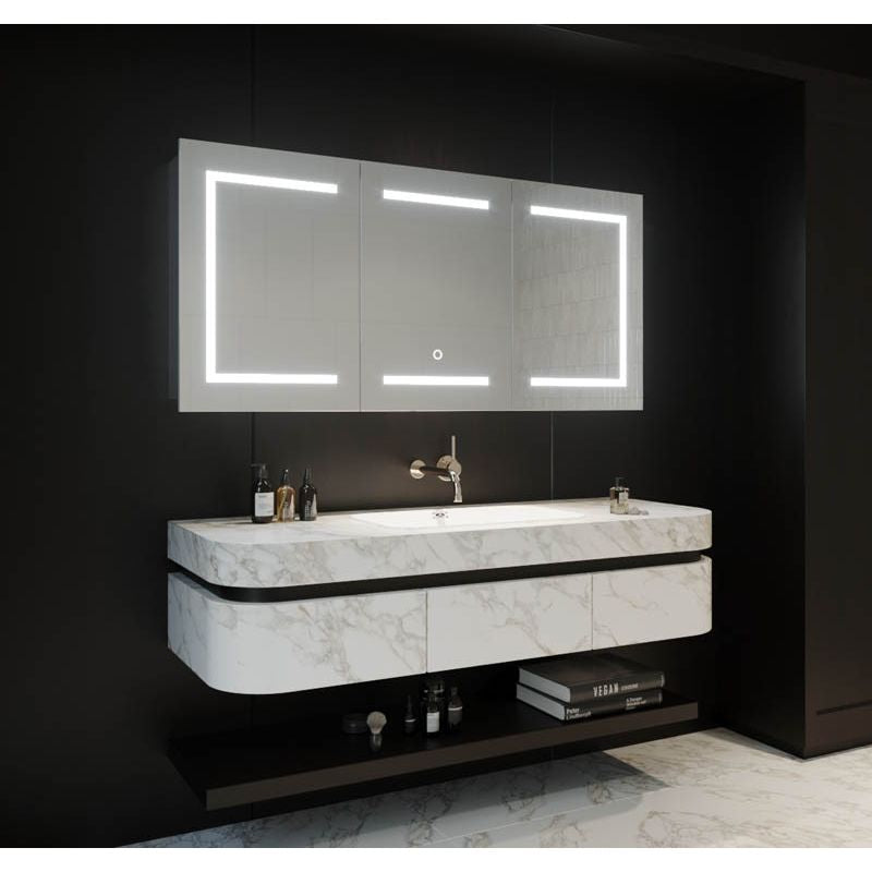 Vera LED Mirror Cabinet V150D 1500mm x 700mm