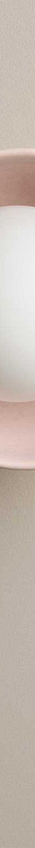 Robert Gordon Ceramic Wall Bowl Sconce Light, Rose Quartz