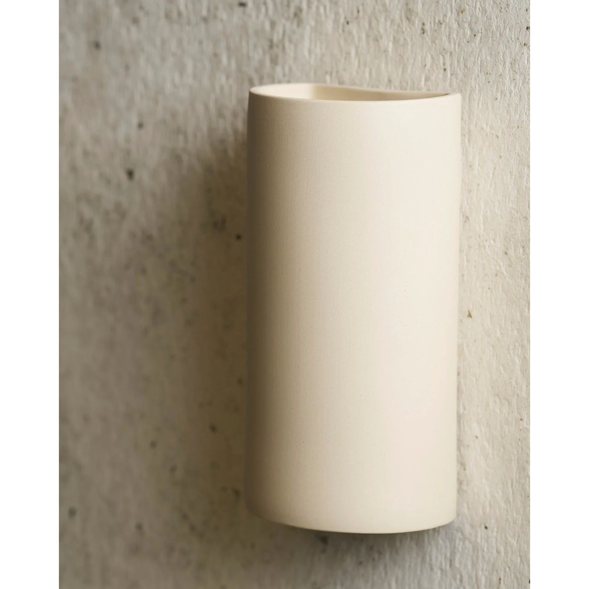 Curved Wall Light In Bone