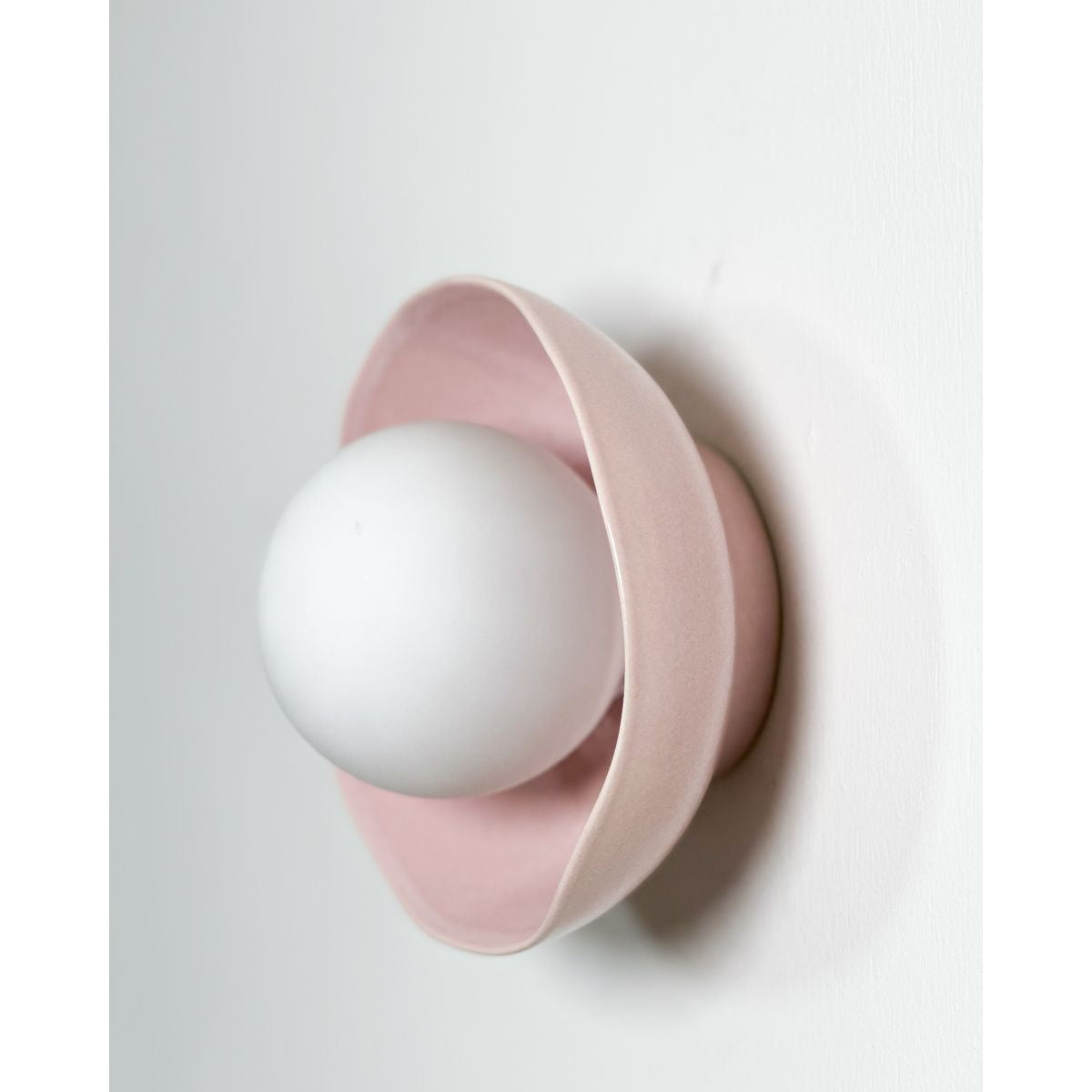 Robert Gordon Shell Wall Sconce-Rose Quartz