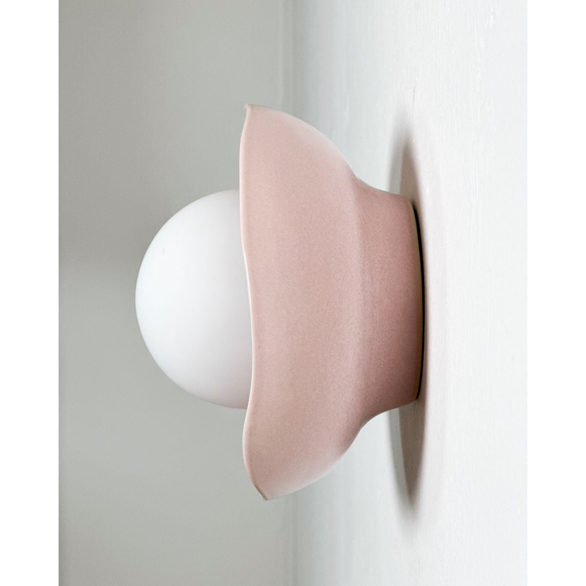 Robert Gordon Shell Wall Sconce-Rose Quartz