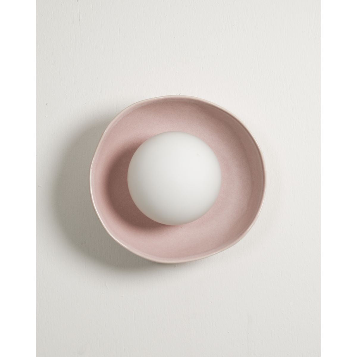 Robert Gordon Shell Wall Sconce-Rose Quartz