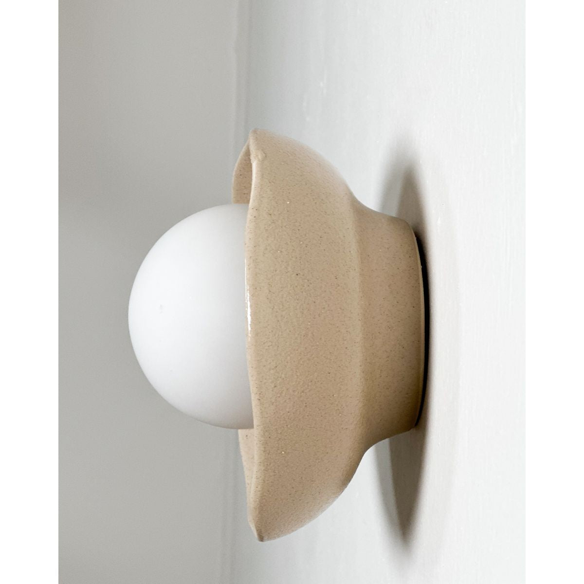 Robert Gordon Shell Wall Sconce-Sand