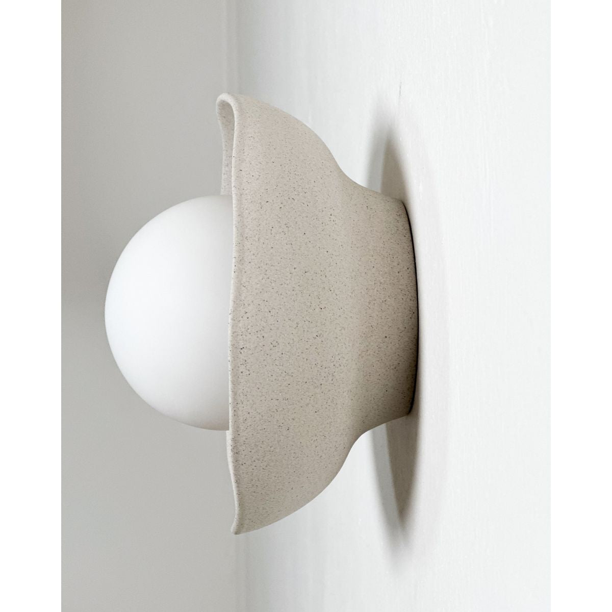 Robert Gordon Shell Wall Sconce-Stone