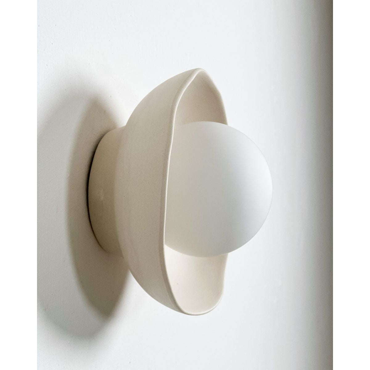 Robert Gordon Shell Wall Sconce-Bone