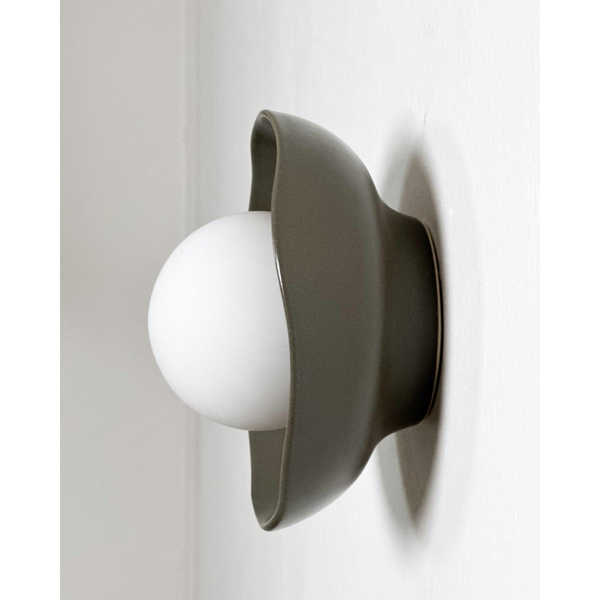 Robert Gordon Shell Wall Sconce-Olive