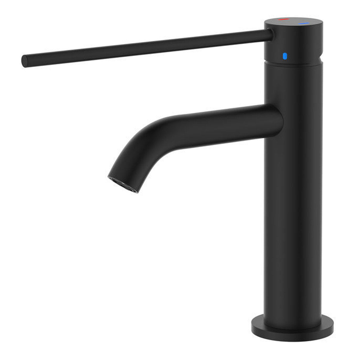 Fienza Kaya Care Basin Mixer, Matte Black - Lead Free