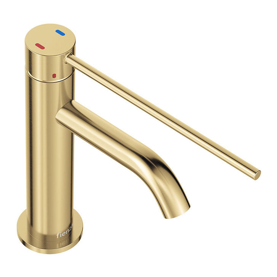 Fienza Kaya Care Basin Mixer, Urban Brass